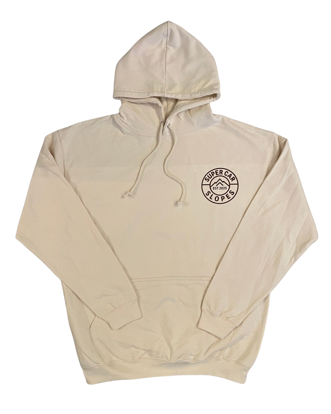 Classic Logo Cream Hoodie
