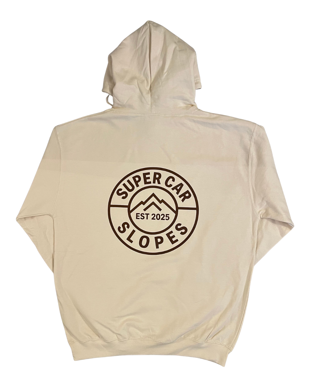 Classic Logo Cream Hoodie