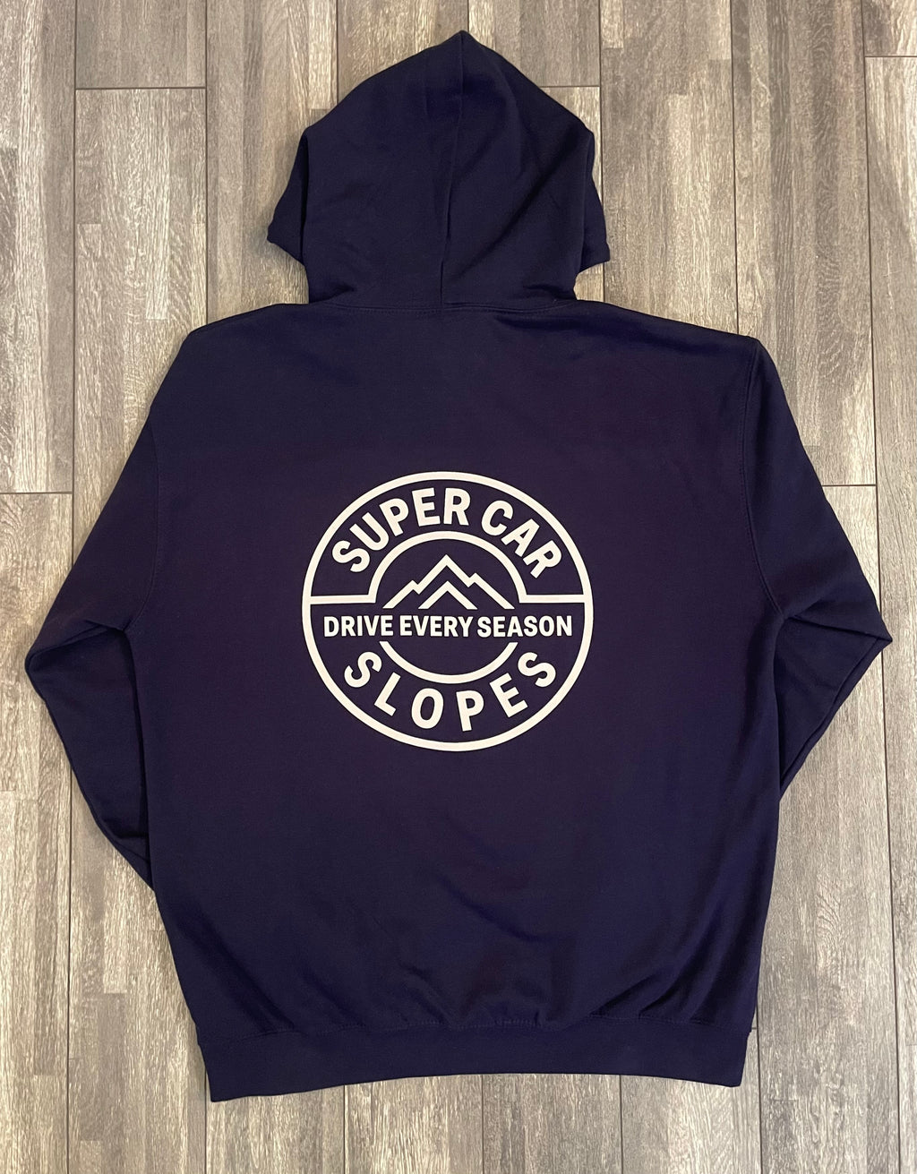 Drive Every Season Navy Hoodie