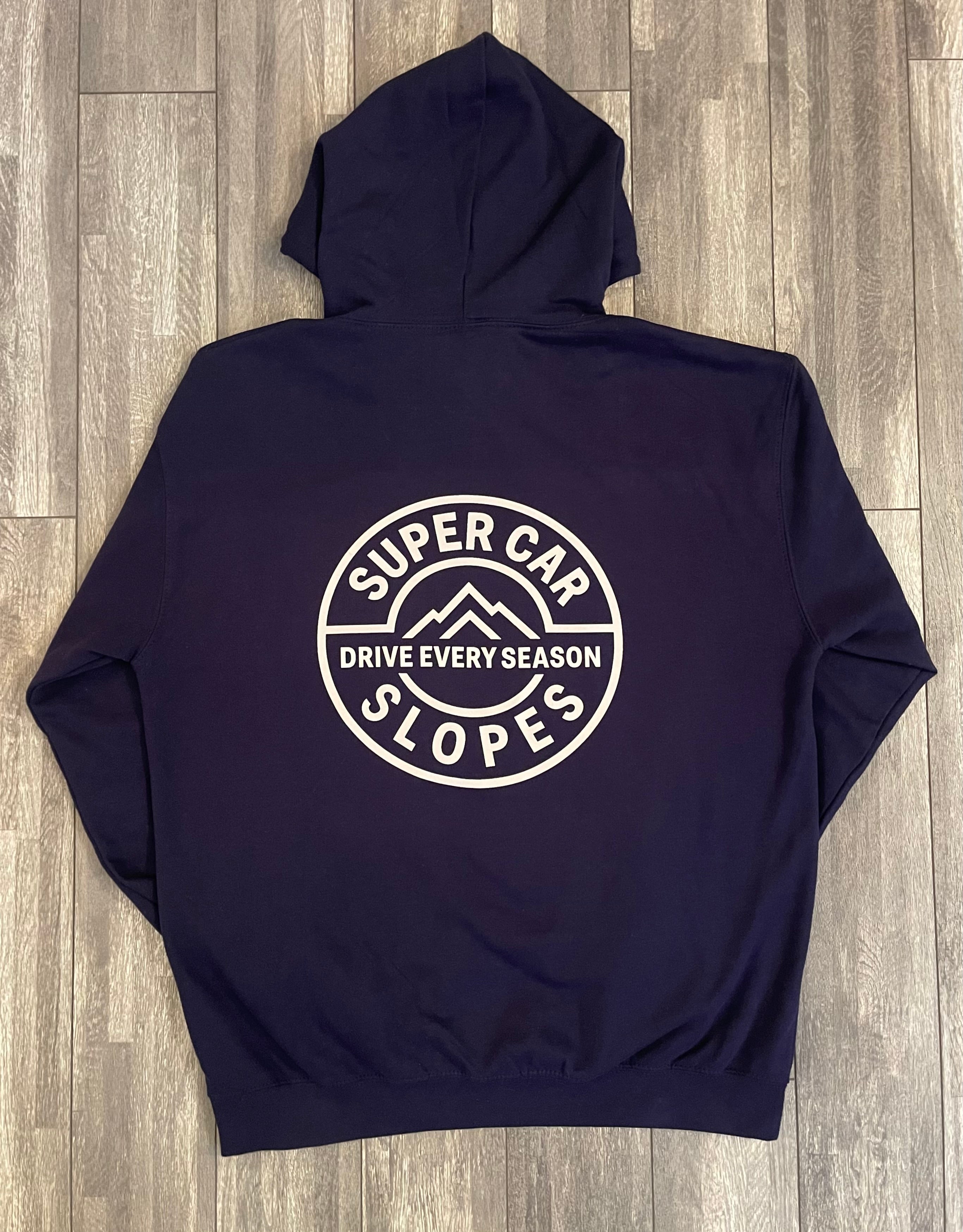 Drive Every Season Navy Hoodie