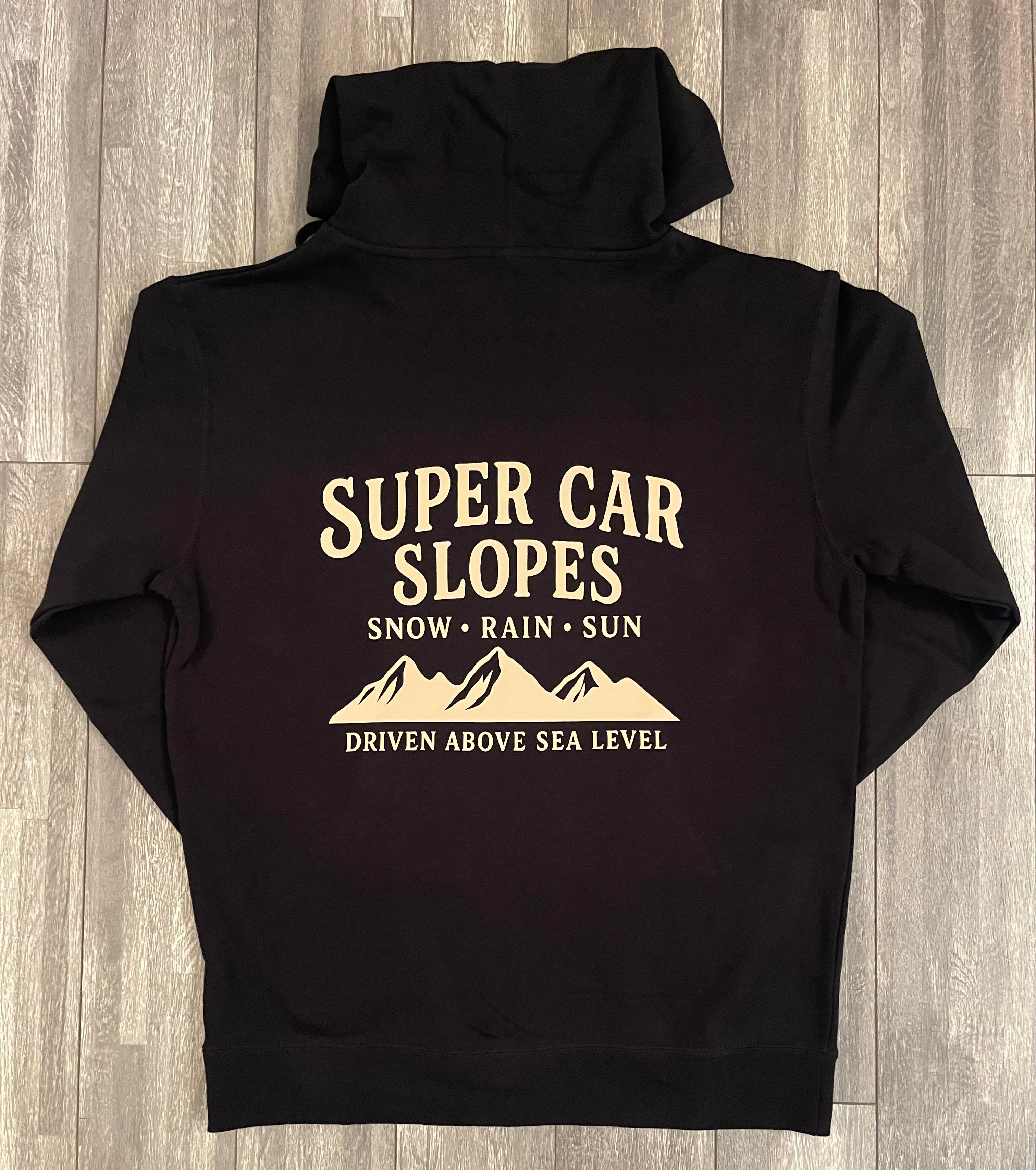 Driven Above Sea Level Black Hoodie