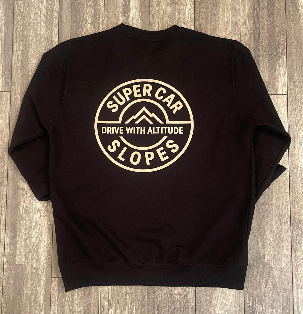Classic Logo Crew Neck Sweater Black