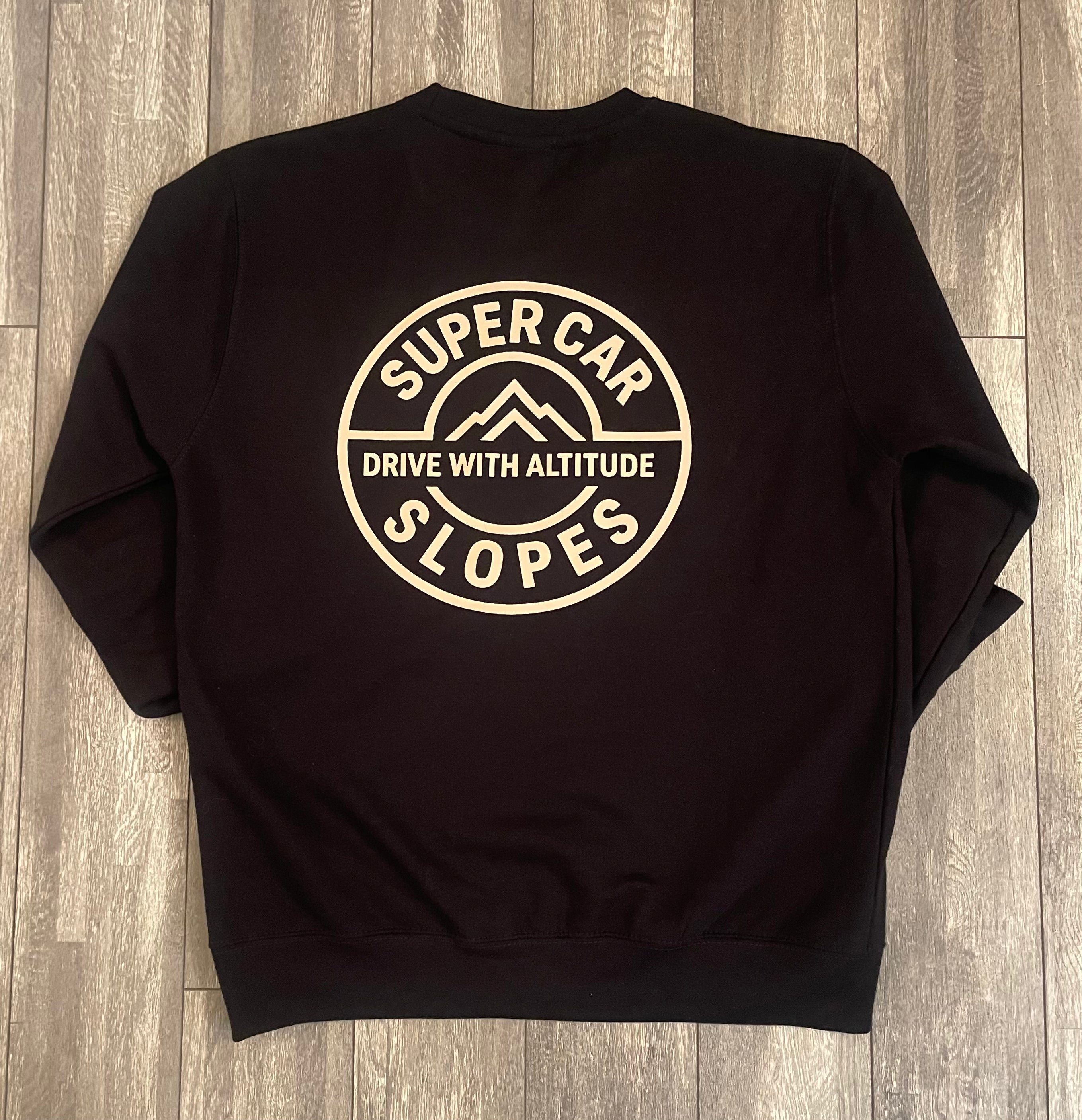 Classic Logo Crew Neck Sweater Black